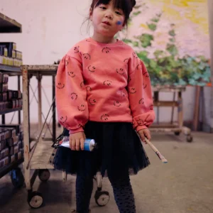 Sproet en Sprout Sweatshirt Club Chaos Print Pink Bloom