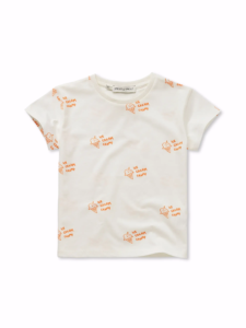 T-shirt ice cream print off-white Sproet en Sprout