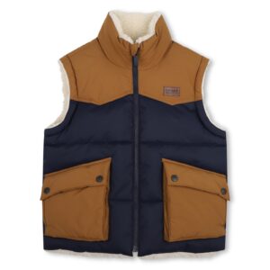 Timberland puffer bodywarmer blauw