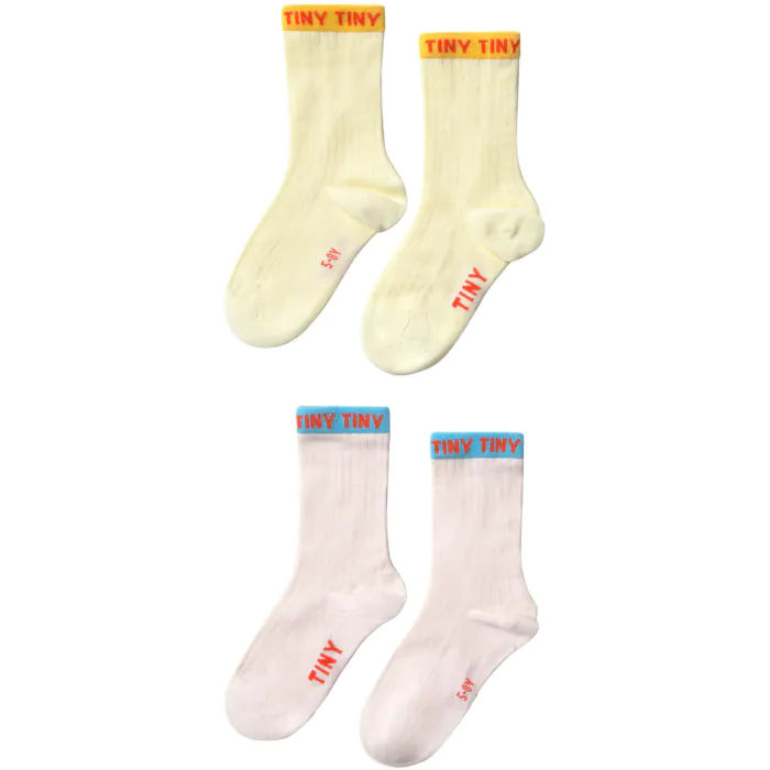 Tiny Cottons medium kindersokken dusty yellow