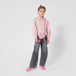 Billieblush denim trousers grijs