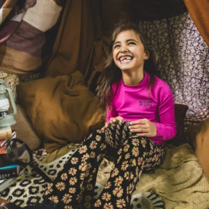 Velours flared broekje winter