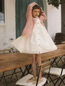 Lil’ Atelier poplin jurk