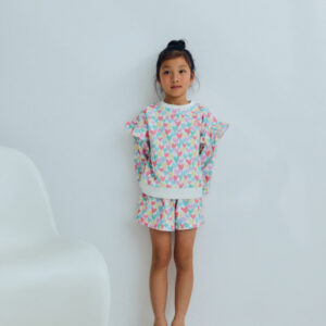 Anis short hearts print meisjes short | The New Society