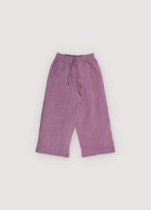 Paarse fleece jogger grape bliss