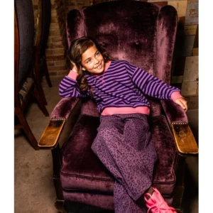 LOOXS REVOLUTION Little leopard jeans purple leopard