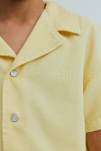 Bellis shirt soft lemon meisjes blouse | The New Society
