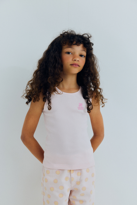 cocoa tee petal pink meisjes top the new society