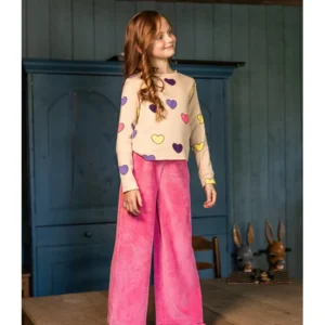 LOOXS REVOLUTION Little corduroy pants candy pink