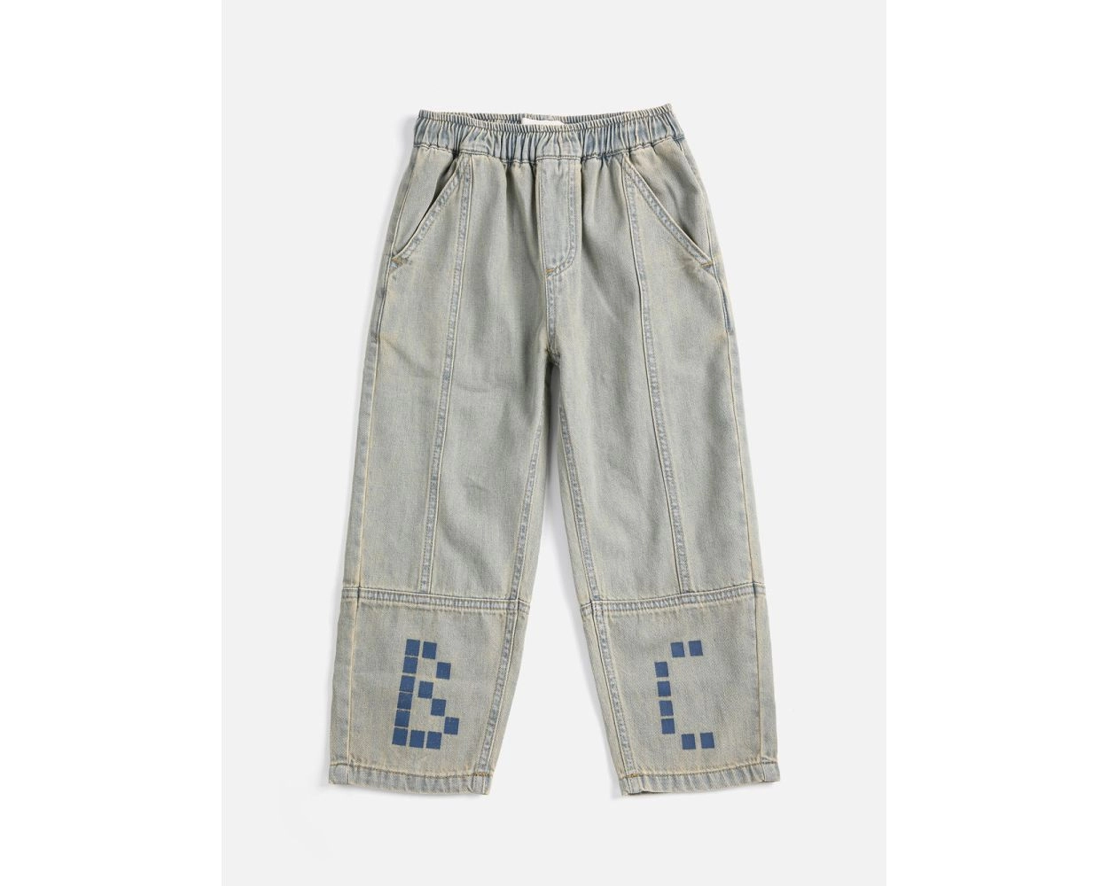 denim broek Prussian Blue Bobo Choses