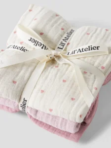 3-pack luiers beige Turtledove Hushed Violet van Lil' Atelier