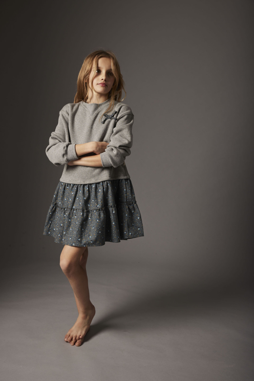 meisjes fleece jurk Cozmo