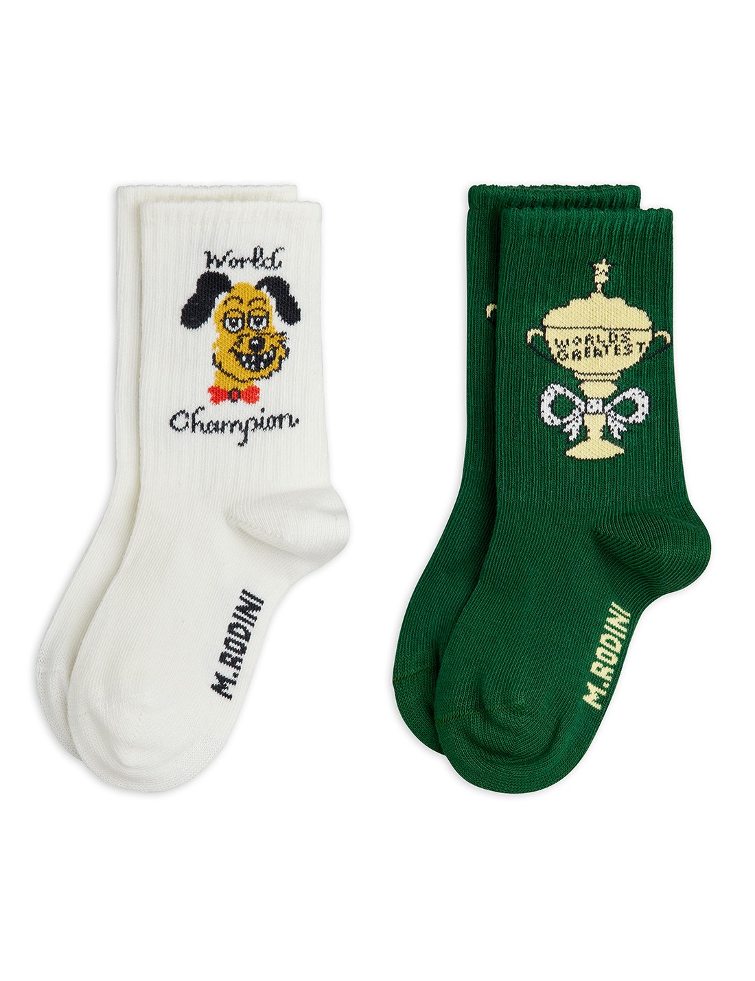 Mini Rodini sokken Trophy 2 paar multicolor