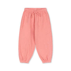 Konges Sløjd meisjes joggingbroek peach blossom roze biologisch katoen