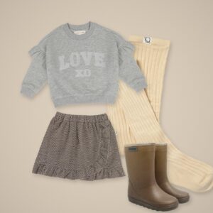 Outfit inspiratie: feestlook met zilveren glitter