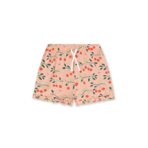 Tiny Cottons Cherry Trees short meisjes biologisch katoen roze