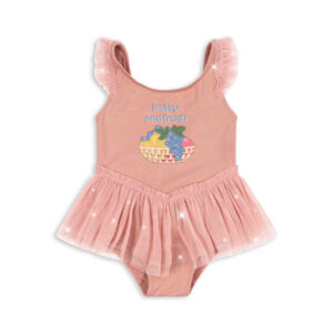 Konges Slojd badpak roze met glitters en tule fruity and fresh