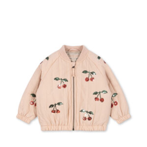 Konges Sløjd Juno Sequin Bomber Jacket Cameo Rose roze