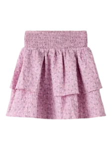 Meisjes bloemen skirt met ruffles – Name It