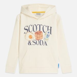 Scotch and Soda hoodie crème