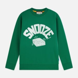 Scotch and Soda relaxed fit sweatshirt groen