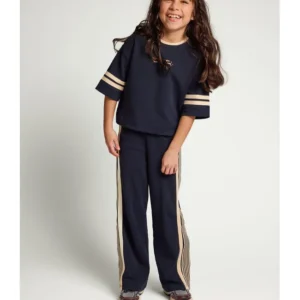 LOOXS REVOLUTION Little interlock pants night blue