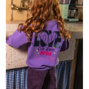 LOOXS REVOLUTION Little scuba sweater verbena purple