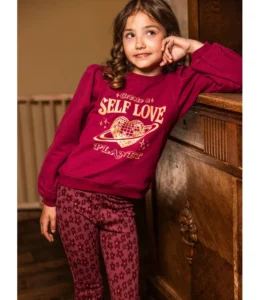 LOOXS REVOLUTION Little sweater ruby red