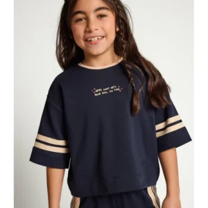 LOOXS REVOLUTION Little interlock t-shirt night blue
