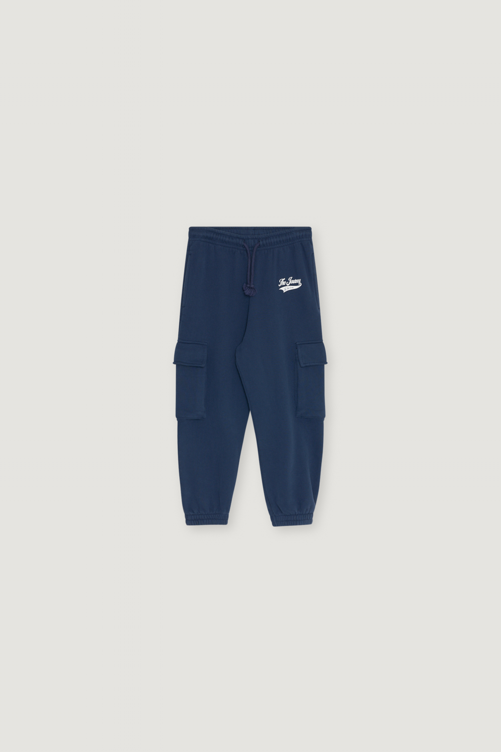 the New Society Misty cargo jogging black iris voorkant