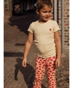 Looxs Little T-shirt Banana streepje geel